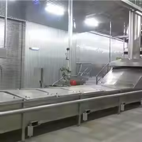 Machine de pasteurisation Flash/bain d'eau pour jus lait cidre sauce tomate basse température boisson gelée mise en conserve et sacs ligne de traitement