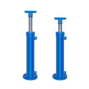 Xingyu Hydraulics Cylindre hydraulique de type piston à grande poussée, électrique, 8 tonnes, 500 mm de course interne, bidirectionnel, alimentation par huile par le haut - Product Image 1