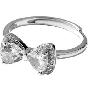 Fashion schmuck silber bogen diamant <span class=keywords><strong>ring</strong></span> - Product Image 5
