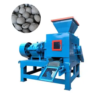 High Pressure Iron Ore Pellet Coke Powder Press Ball Machine Block Making Equipment Mineral Powder Ball Pressing Machine