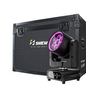 SHEHDS IP66 7×40W RGBL <b>LED</b> Bee Eye DJ <b>light</b> DMX512 Zoom Moving Head Wash <b>Light</b> for Stage Lighting Solution CE - Product Image 6
