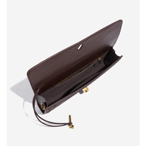 Sac pour femme de style rétro personnalisé, en cuir PU effet daim, tissé à la main, sac sous le bras, sac à main en velours doux, sac à bandoulière tendance - Product Image 5