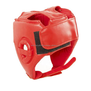 Protector Facial Completo Personalizado de Venta Caliente, Duradero, de Cuero Real, para MMA, Muay Thai, Kickboxing, con Barra Nasal, Casco de Boxeo Ganador - Product Image 6