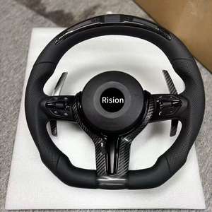 Volante Deportivo de Cuero Personalizado para Volkswagen <span class=keywords><strong>Golf</strong></span> 7 MK7 Mk7.5 GTI Scirocco Polo GTS <span class=keywords><strong>R</strong></span> <span class=keywords><strong>Line</strong></span> 2014-2017 - Product Image 6