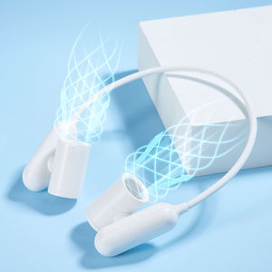 Ventilador de Cuello Recargable con Manguera Flexible y Salida de Aire Ajustable, Batería de Larga Duración, Ventilador de Refrigeración Manos Libres para Deportes al Aire Libre - Product Image 2