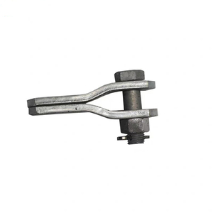 PS Type Parallel Clevis Hot-Dip Galvanized Carbon Steel Power Fitting Reinforced Parallel Connector for 10kV <b>Light</b> Load Line - Product Image 1