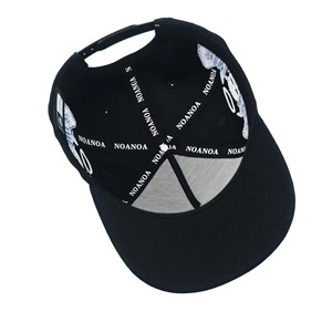 Casquettes de baseball Tcap China à 5 panneaux avec broderie 3D personnalisée et visière en forme de A - Product Image 6