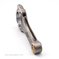 Bielle en acier forgé 4340 de performance personnalisée Adracing pour moteur Ford Fiesta 1.6 Duratec