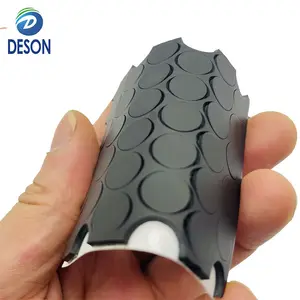 Deson silicone seal ring Black round square irregular silicone rubber pad wear oil resistant pads for machinery parts