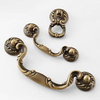 Offre Spéciale : Poignées et Boutons de Meuble en Laiton Massif Style Antique, Poignées de Meuble en Bronze, Poignées de Garde-Robe Style Américain, Boutons de Tiroir Français
