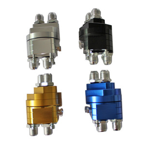 อะแดปเตอร์วัดอุณหภูมิน้ำมันและแรงดันน้ำมัน Auso-Racing 2-in-1 รุ่น An10 ทำจากอลูมิเนียมอัลลอย สำหรับการดัดแปลงรถยนต์ - Product Image 5