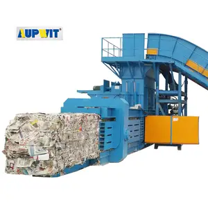 Large Horizontal Fully-Auto Tie Recycling Cardboard PET Balers