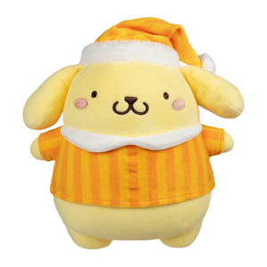 Peluche Pompompurin da 8 Pollici per Hello Kitty Friends - Materiale in Poliestere - Prodotto Ufficiale Sanrio - Product Image 1
