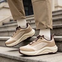 Chaussures de sport décontractées pour hommes, légères, à lacets, avec logo personnalisé, confortables et souples, style marche