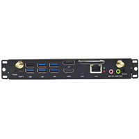 OEM OPS Mini-PC Intel I7-13650HX DDR4 Dual-Display HDMI DP 4K 60 Hz Display OPS-Modul Direktlieferung ab Werk Whiteboard