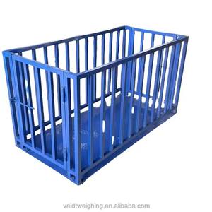 LCD/LED 디스플레이 3000kg 용량 OEM 사용자 정의 양 말 소 및 돼지 계량 기계에 대한 가축 규모 - Product Image 3