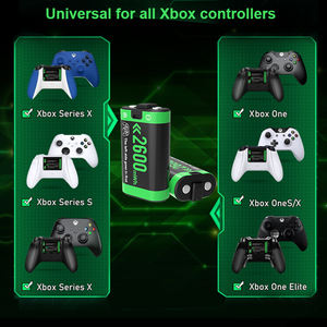 Nuevo Kit de Batería Recargable + Base de Carga para <span class=keywords><strong>Control</strong></span> de <span class=keywords><strong>Xbox</strong></span> Series S/X/X de Iplay - Product Image 2