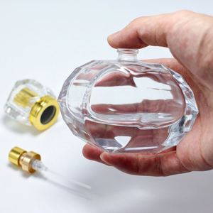 Wholesale Low Price Unique Fashion <b>Pink</b> FEA Crimp 15mm Perfume <b>Spray</b> Bottle Cosmetic Portable Glass Empty Bottle - Product Image 5