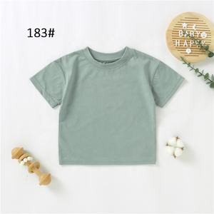 Camisetas Suaves de Manga Corta con Hombros Caídos y Cuello Redondo para Bebés y Niños Pequeños de 0 a 4 Años en Tejido de Punto de Algodón 100% Orgánico - Product Image 2