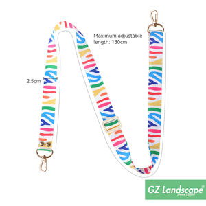Tùy Chỉnh Cầu Vồng Đầy Màu Sắc Gradient Truyền Nhiệt <span class=keywords><strong>Polyester</strong></span> Điện Thoại Di Động Dây Đeo Chống Trộm Có Thể Điều Chỉnh Crossbody Điện Thoại Di Động Dây Buộc - Product Image 5