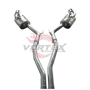 Système d'échappement Catback à soupapes Vortex de haute qualité en acier inoxydable SS304 pour Jaguar XJ, finition polie miroir, soudure en écailles de poisson, épaisseur de 1,5 mm - Product Image 5