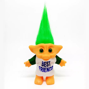 Poupées <span class=keywords><strong>troll</strong></span> miniatures de 10 cm avec <span class=keywords><strong>cheveux</strong></span> et vêtements colorés, <span class=keywords><strong>jouet</strong></span> cadeau pour enfants - Product Image 2