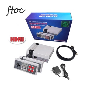 4K PAL y NTSC TV HD chicos Videos consola de juegos portátil Video juego con 621 juegos construido-en para NE S Mini consola - Product Image 1