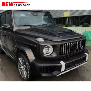 Para 2019 <span class=keywords><strong>Mercedes</strong></span>-Benz <span class=keywords><strong>Clase</strong></span> G W464 Modificación W454AMG Parachoques delantero de plástico, rejilla, cejas de rueda, cuerpo circundante - Product Image 3
