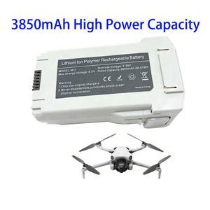 ของแท้สำหรับ <span class=keywords><strong>DJI</strong></span> Mini4 <span class=keywords><strong>Pro</strong></span> <span class=keywords><strong>Mini3</strong></span> <span class=keywords><strong>Mini3</strong></span>แบตเตอรี่สำหรับเที่ยวบินอัจฉริยะบวกแบตเตอรี่โดรน USB-C 3850mAh ความจุพลังงานสูง - Product Image 5