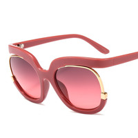 Lunettes de soleil de luxe pour femmes, lunettes de soleil tendance rétro, lunettes de soleil œil de chat pour femmes 2026