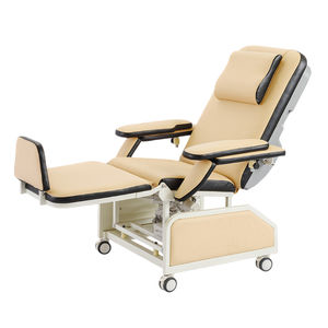 Elektrikli Diyaliz Koltuğu Rahat 100kg Taşıma Kapasiteli Hastane ve Tıbbi Klinik Katlanır Kan Bağışı Koltuğu - Product Image 3