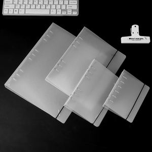 <span class=keywords><strong>Classeur</strong></span> personnalisé avec 6 anneaux pochettes en plastique propres avec trous pour les portefeuilles d'ordinateur portable pour les enveloppes de trésorerie et de budget, meilleure vente - Product Image 4