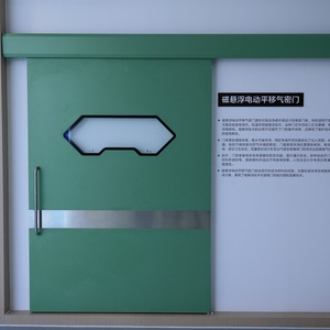 <span class=keywords><strong>Porte</strong></span> électrique à ouverture latérale, utilisation hospitalière, moderne, en acier inoxydable, coupe-vent, finition de qualité - Product Image 4