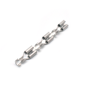 Tyco TE Connect 42400-1 Amp FASTON 250 быстрое отключение проводных разъемов, клеммы 18 14 AWG, прямая латунь - Product Image 2