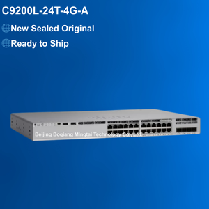 สวิตช์ข้อมูลแบบ Stackable รุ่น Catalyst 9200L 24 พอร์ต พร้อมอัปลิงค์ 4x1G POE QoS Enterprise Network Advantage C9200L-24T-4G-A - Product Image 1
