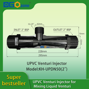 [KH-UPDN20] DGOzone 3/4 UPVC Venturi Mengbuis Irrigatie Venturi Ejector Buizen Accessoires - Product Image 5