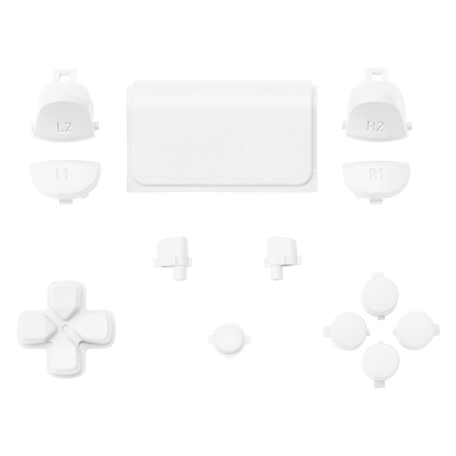 Extremerate Play Station 4 Joysick Full Set Dpad ABXY Action Trigger L1 R1 L2 R2 Face Button Kit for PS4 Controller Button