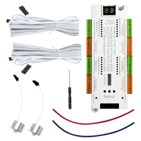 Contrôleur intelligent d'éclairage d'escalier DC12V 24V, capteur de mouvement LED à induction, contrôleur d'escalier à 32 canaux