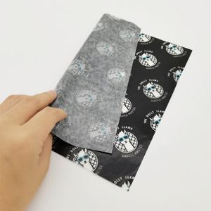 Papier ciré imprimé personnalisé résistant à la graisse, papier d'emballage alimentaire pour hamburgers et sandwichs, papier de protection pour barquettes alimentaires - Product Image 2