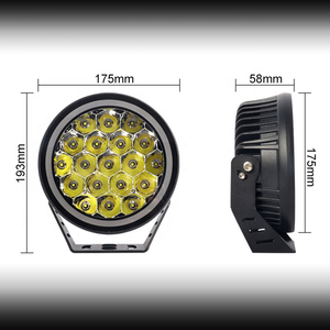 4x4 todoterreno 95W IP68 focos led luces de conducción LED redondas de 7 pulgadas para luz de conducción LED todoterreno - Product Image 4