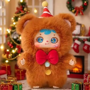 100% asli bayi seri tiga Selamat Natal ramah lingkungan kartun kotak buta EVA PVC mainan mewah kotak pohon Natal - Product Image 6