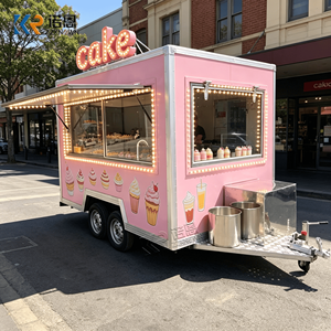 Chariots de boulangerie, remorques de <span class=keywords><strong>caravane</strong></span>, remorques de restauration rapide, chariots mobiles de nourriture et de boissons, camions-restaurants, remorques alimentaires conformes aux normes américaines - Product Image 5