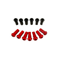 Niples de transmisión estriados de aluminio billet de 4.0mm y 3.50mm con sistema de cuerpo anodizado para motocicletas