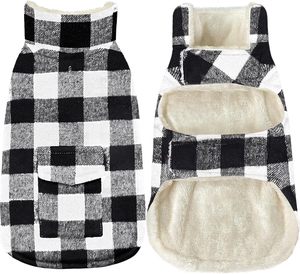 Cappotto per Cani Tanpopo, Giacca Invernale Calda per Animali Domestici, Foderata in Pile, Morbida, Antivento, per Climi Freddi, Abbigliamento Spesso per Cani e Gatti - Product Image 6