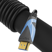Vente chaude 18 Gbps pour Cabo AWM 20276 Premium 2.0 5m 4K Haute vitesse pour câble compatible avec moniteur lecteur DVD microphone