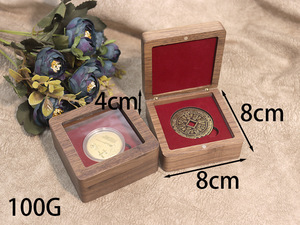 กล่องใส่เหรียญทำจากไม้จริงพร้อมช่องอะคริลิคใสปรับขนาดได้ตามต้องการกล่องของขวัญแบบมืออาชีพจากจีน - Product Image 5