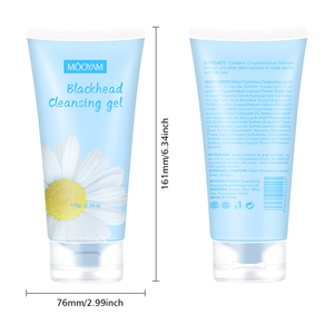 MOOYAM <span class=keywords><strong>Gel</strong></span> Limpiador de Espinillas Natural de Aloe Vera, Manzanilla, Rosa, Exfoliante, Eliminación de Espinillas, Cuidado DE LA Piel, 170g - Product Image 4