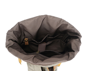 Design School Business <strong>Laptop</strong> Backpack Custom <strong>Women</strong> Canvas Rolltop <strong>Laptop</strong> Backpack High Quality 2024 <strong>Rucksack</strong> - Product Image 6