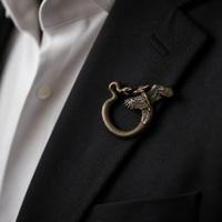 Retro Soft-Emaille-Pins mit individuellem Logo, Metall-Anstecknadeln für Vintage-Style Merchandise, Großhandel, OEM, direkt ab Werk