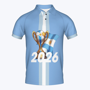 Nueva <span class=keywords><strong>Camiseta</strong></span> de Fútbol de Argentina 2026, Versión para Fanáticos de la Selección Nacional, Local y Visitante, Oficial de Tailandia, Venta al por Mayor - Product Image 1